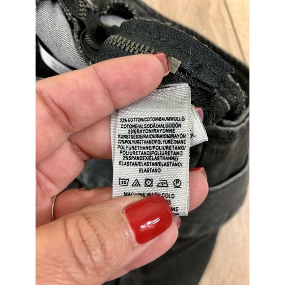 Free People Livin It Up Stretch Pencil Skirt 4 NWT - Picture 6 of 6